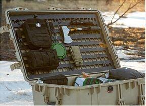 HOW TO INSTALL A MOLLE PANEL IN PELI CASE